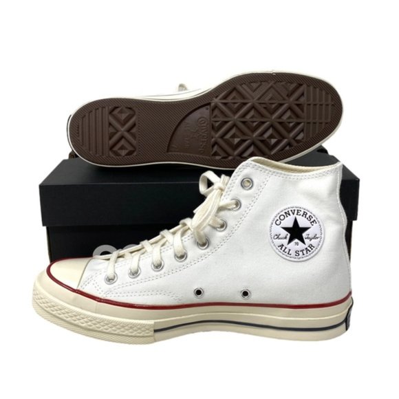 Converse Chuck Taylor High Top Red White Canvas Women's Size Sneakers 162056C - Picture 6 of 10